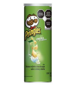 Pringles papas crema&cebolla 124gr