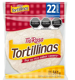 Tortillas de harina Tia rosa 561g