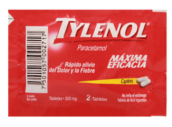 Tylenon 500 mg (2 tabletas)