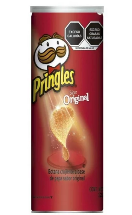 Pringles papas originales 124gr