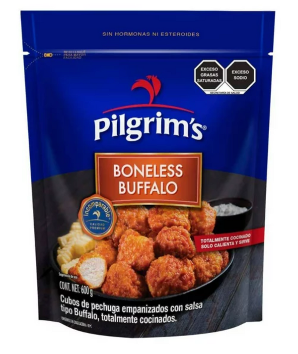 Boneless Pilgrim's de pollo buffalo 600gr