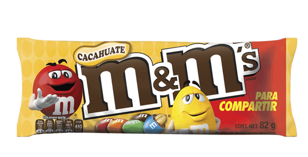 Chocolate M&M´S Cacahuate (82 G)
