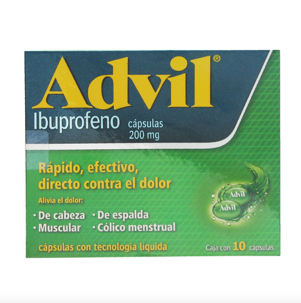 Advil Ibuprofeno (10 tabletas)