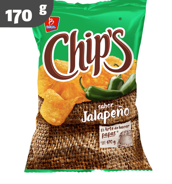 Chips Jalapeño Barcel (170 g)
