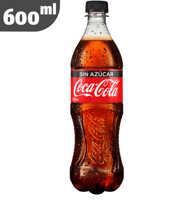 Coca Cola Sin Azucar (600 ml)