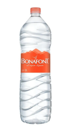 Agua Bonafont natural 2 L